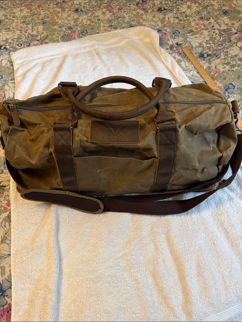 Vortex Waxed Canvas Duffel Bag Classic travel bag
